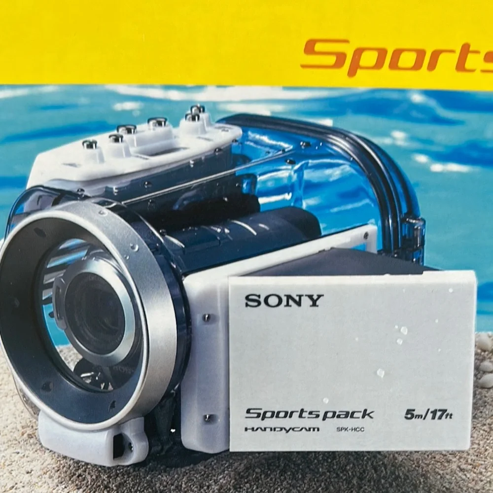 Sony Silver Underwater Photography Camcorder